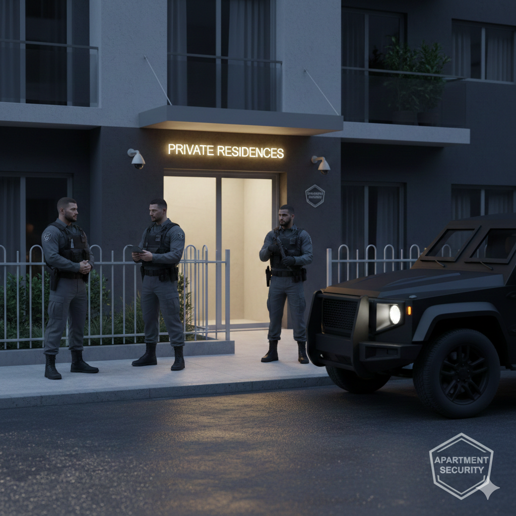 “Choosing the Right Security Guard Service for Apartments”